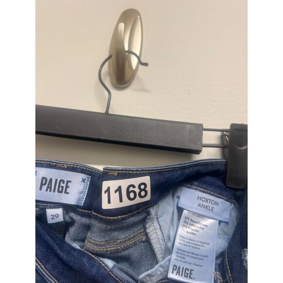 Paige Womens Dark Wash Skinny Jeans Size 28 - Picture 8 of 8